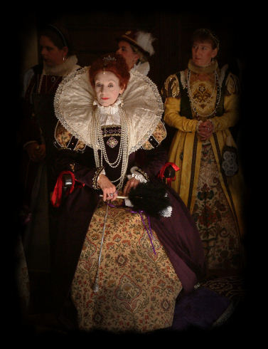 Queen Elizabeth I and courtiers